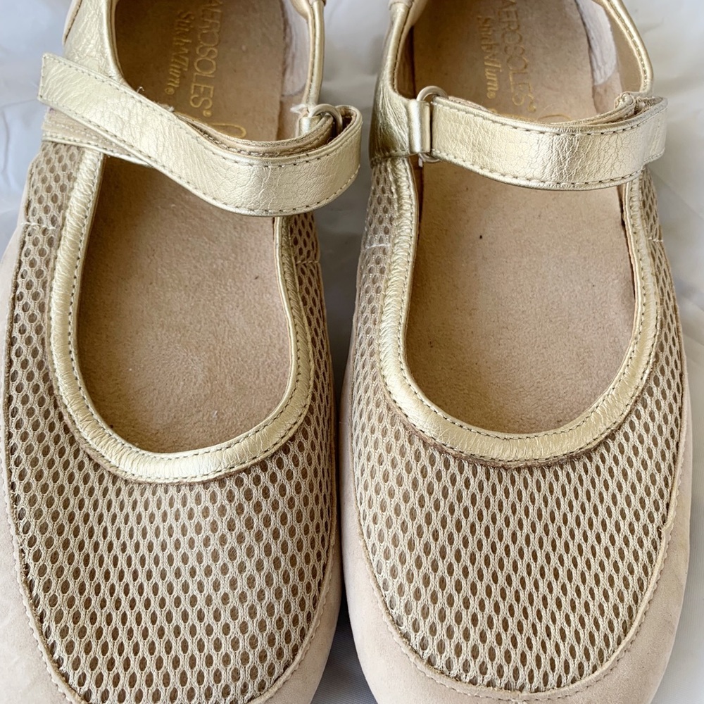 2for$12 Aerosoles Stitch N Turn leather size 8